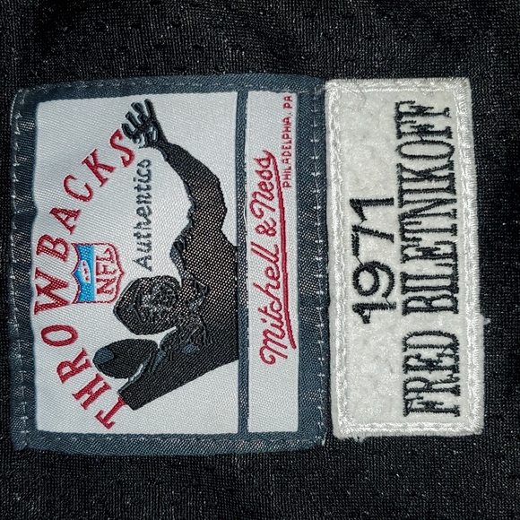 Vintage Mitchell and Ness Oakland Raiders Biletnikoff Jersey - Picture 5 of 5